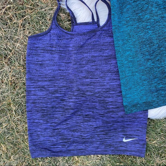 Nike digi teal purple tank bundle small medium - Picture 3 of 6